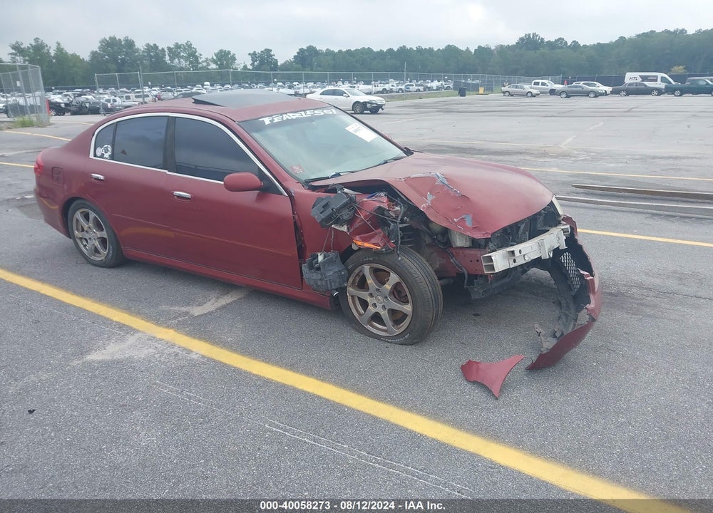 2005 INFINITI G35 VIN: JNKCV51E95M214456