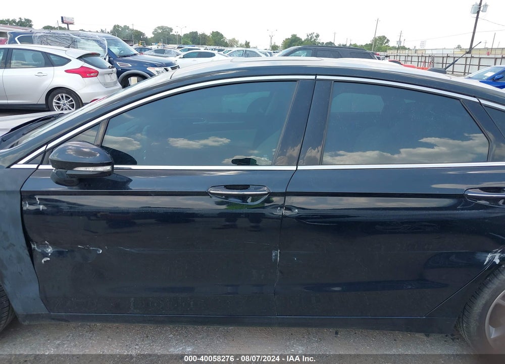 2016 FORD FUSION TITANIUM VIN: 3FA6P0D91GR165750