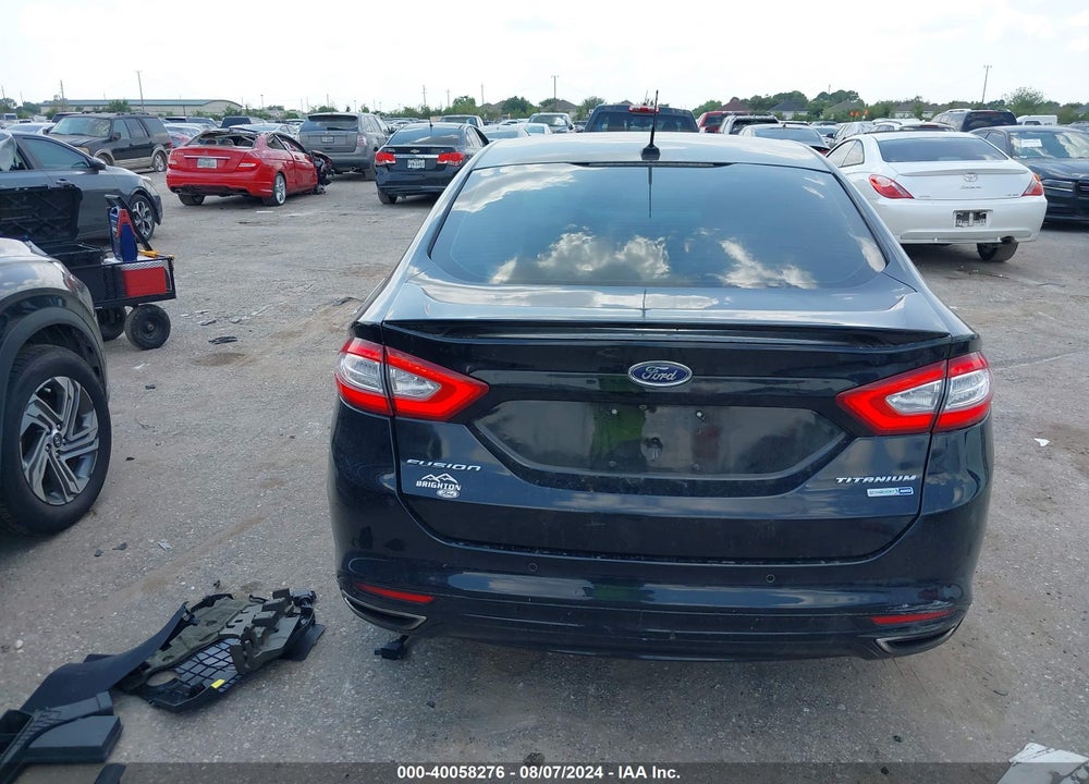 2016 FORD FUSION TITANIUM VIN: 3FA6P0D91GR165750