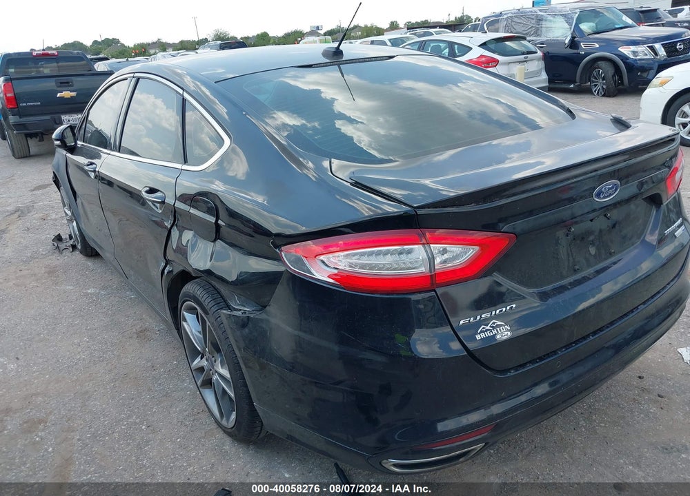 2016 FORD FUSION TITANIUM VIN: 3FA6P0D91GR165750
