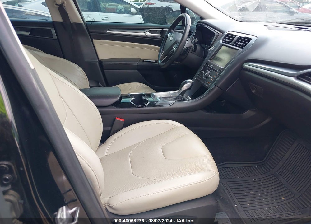 2016 FORD FUSION TITANIUM VIN: 3FA6P0D91GR165750