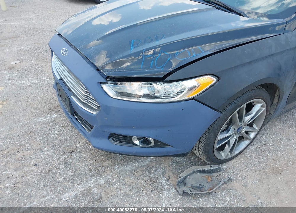 2016 FORD FUSION TITANIUM VIN: 3FA6P0D91GR165750