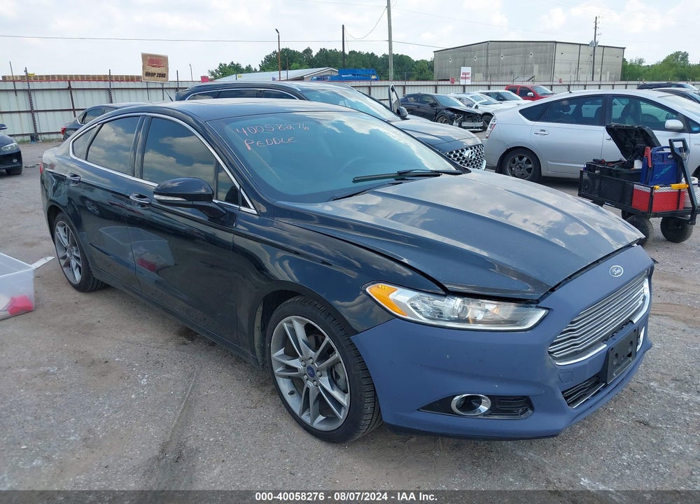 2016 FORD FUSION TITANIUM VIN: 3FA6P0D91GR165750