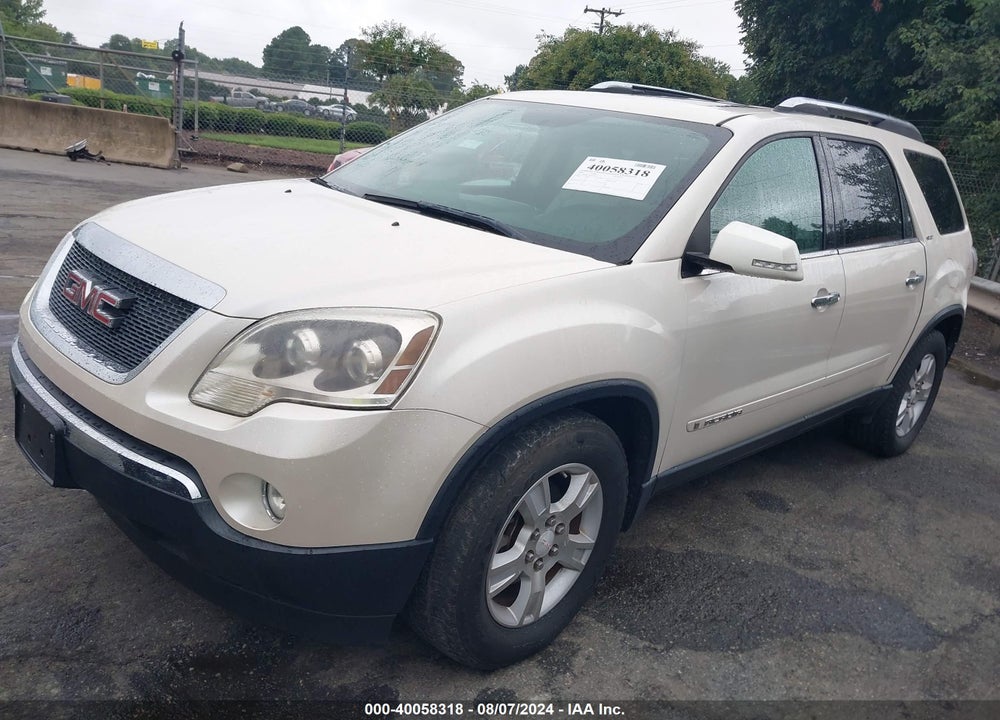 2008 GMC ACADIA SLT-1 VIN: 1GKER23788J304591