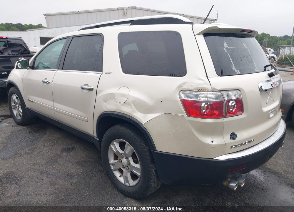 2008 GMC ACADIA SLT-1 VIN: 1GKER23788J304591