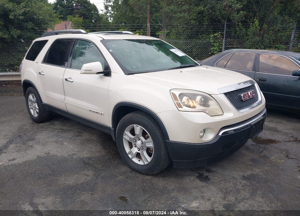 2008 GMC ACADIA SLT-1 VIN: 1GKER23788J304591