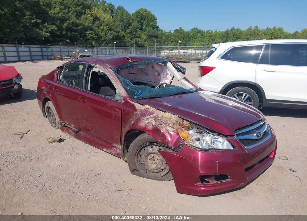 2012 SUBARU LEGACY 2.5I VIN: 4S3BMCA6XC3009714