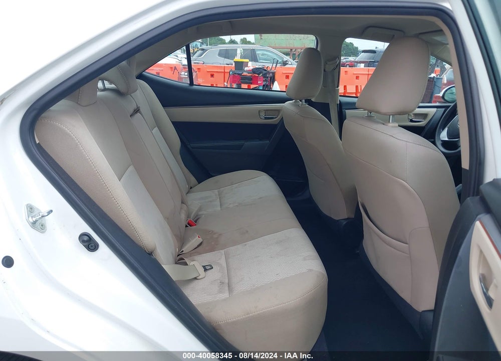 2016 TOYOTA COROLLA VIN: 2T1BURHE9GC738719