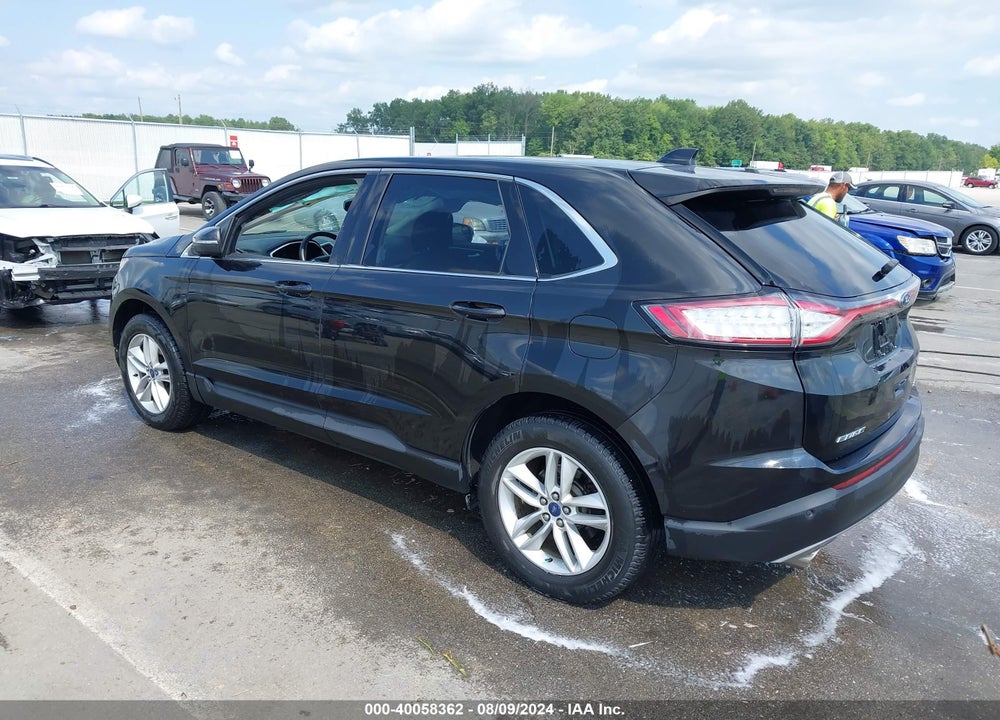 2015 FORD EDGE SEL VIN: 2FMTK4J86FBB01064