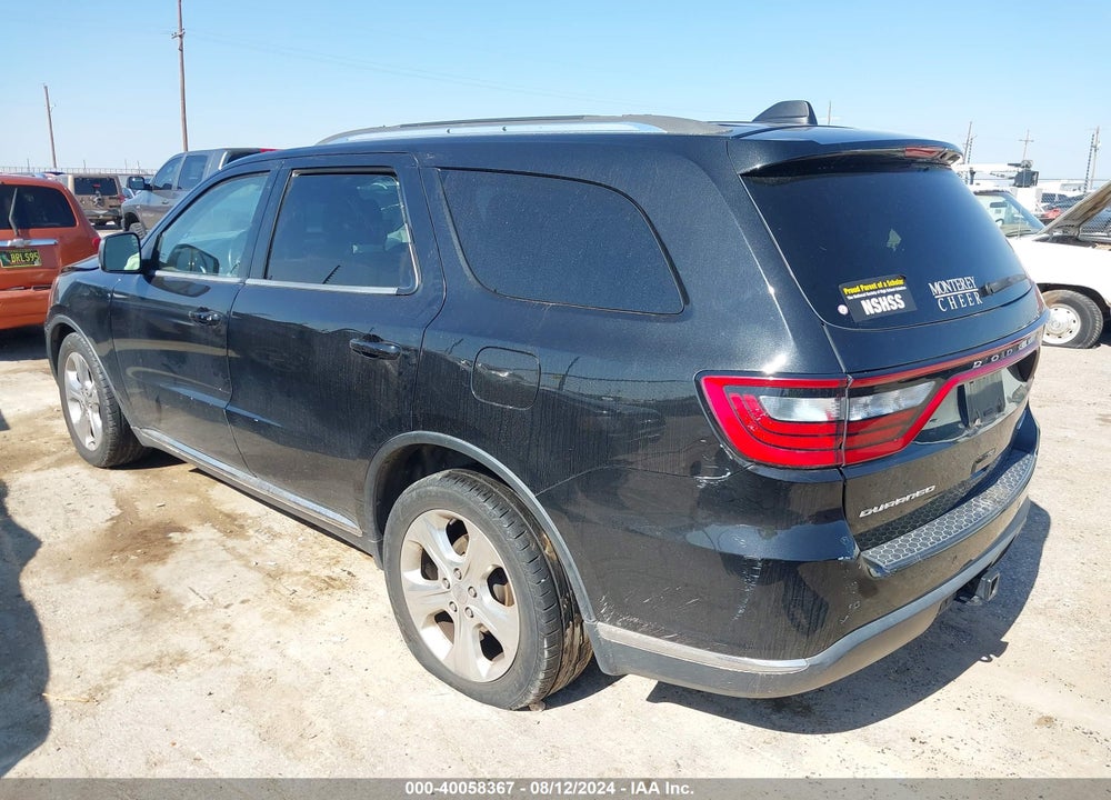2014 DODGE DURANGO LIMITED VIN: 1C4RDHDG7EC411113