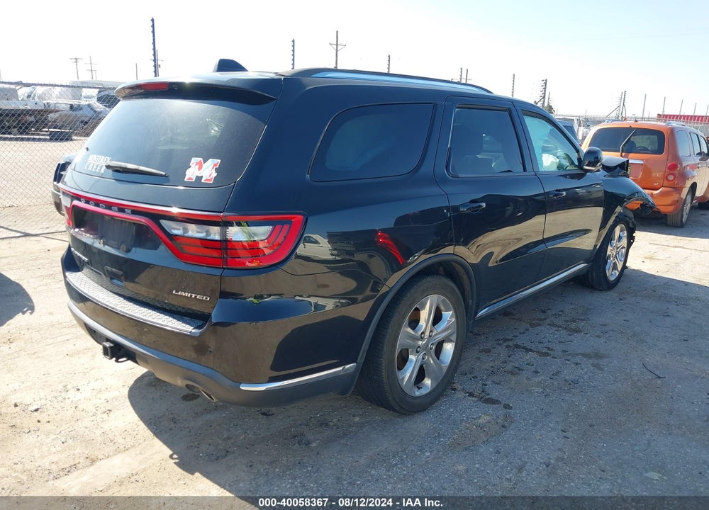 2014 DODGE DURANGO LIMITED VIN: 1C4RDHDG7EC411113