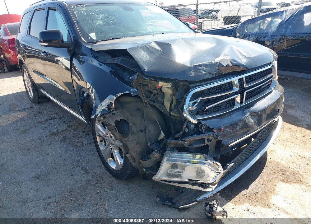 2014 DODGE DURANGO LIMITED VIN: 1C4RDHDG7EC411113