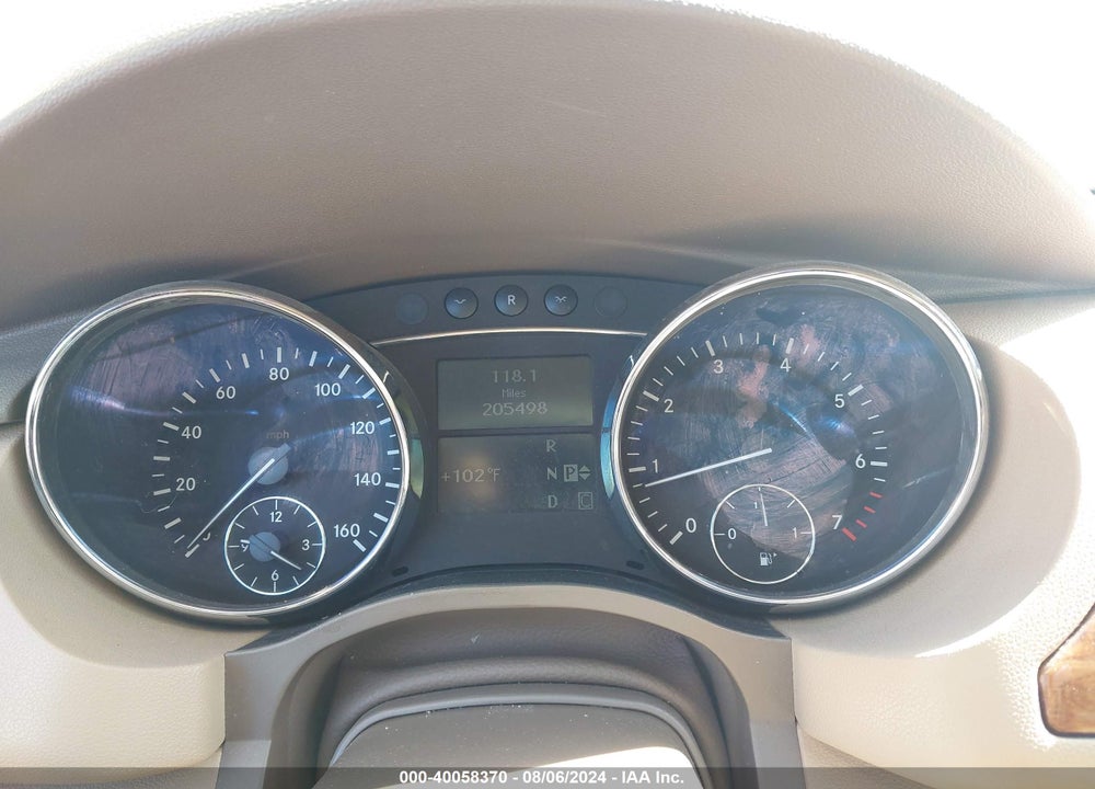 2008 MERCEDES-BENZ R 350 VIN: 4JGCB56E18A075511