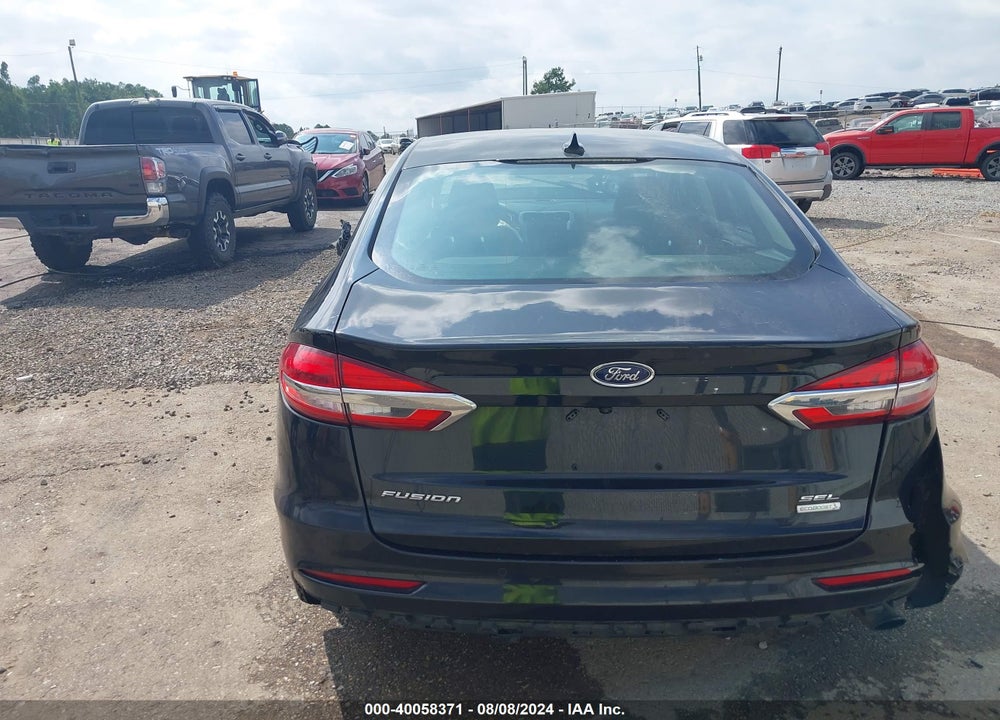 2019 FORD FUSION SEL VIN: 3FA6P0CD5KR264571
