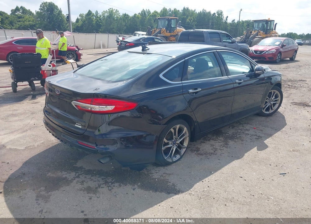 2019 FORD FUSION SEL VIN: 3FA6P0CD5KR264571