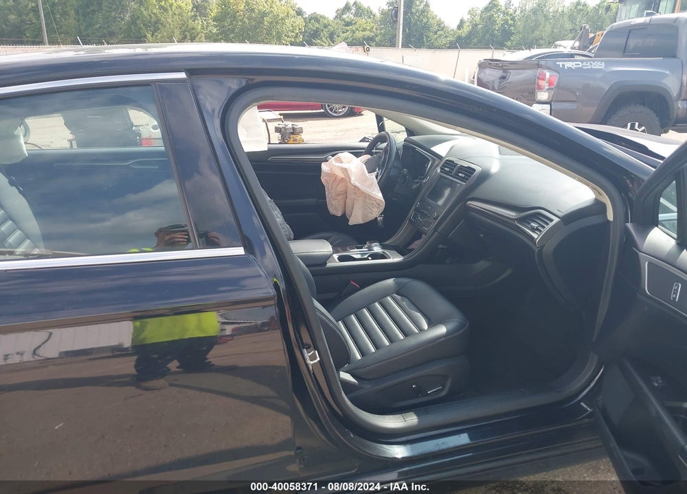 2019 FORD FUSION SEL VIN: 3FA6P0CD5KR264571
