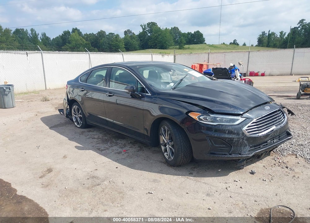 2019 FORD FUSION SEL VIN: 3FA6P0CD5KR264571