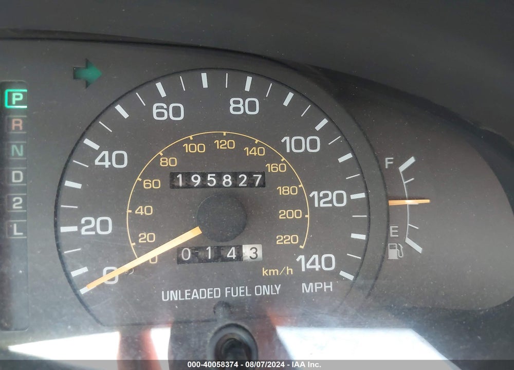 1994 TOYOTA CAMRY XLE VIN: JT2GK13E7R0035355