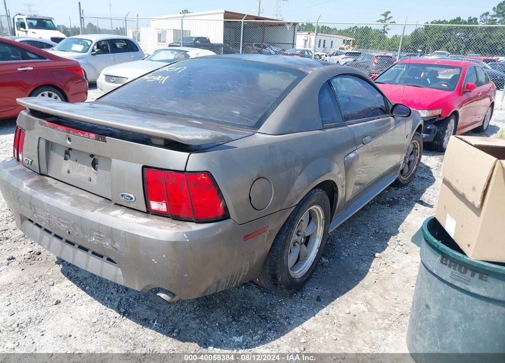 2002 FORD MUSTANG GT VIN: 1FAFP42X62F146013
