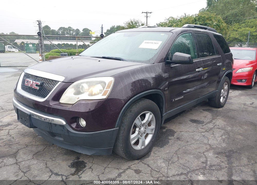2008 GMC ACADIA SLE-1 VIN: 1GKEV13758J161590