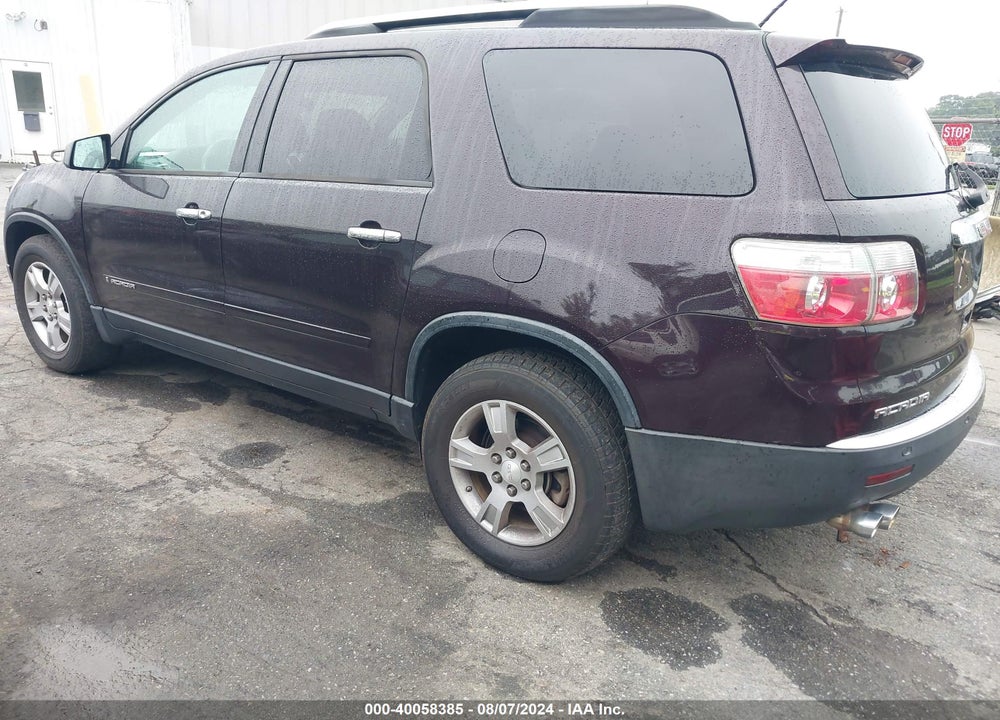 2008 GMC ACADIA SLE-1 VIN: 1GKEV13758J161590