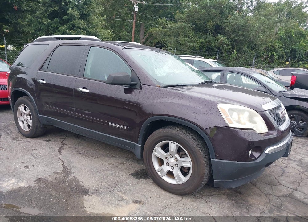 2008 GMC ACADIA SLE-1 VIN: 1GKEV13758J161590