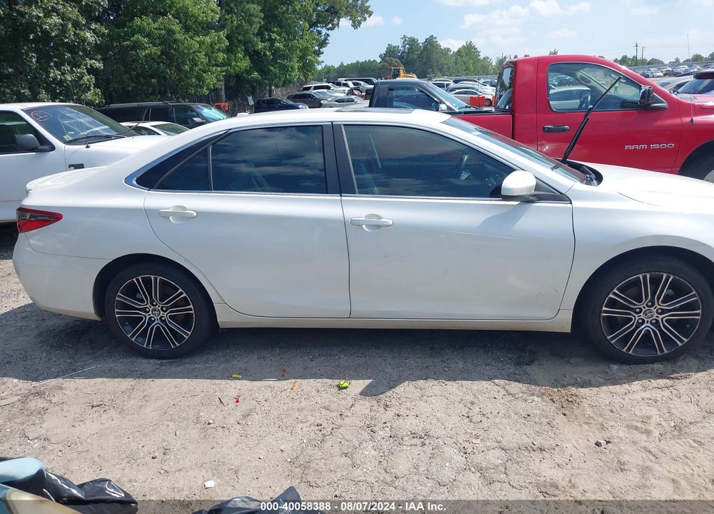 2016 TOYOTA CAMRY SE VIN: 4T1BF1FK7GU511371