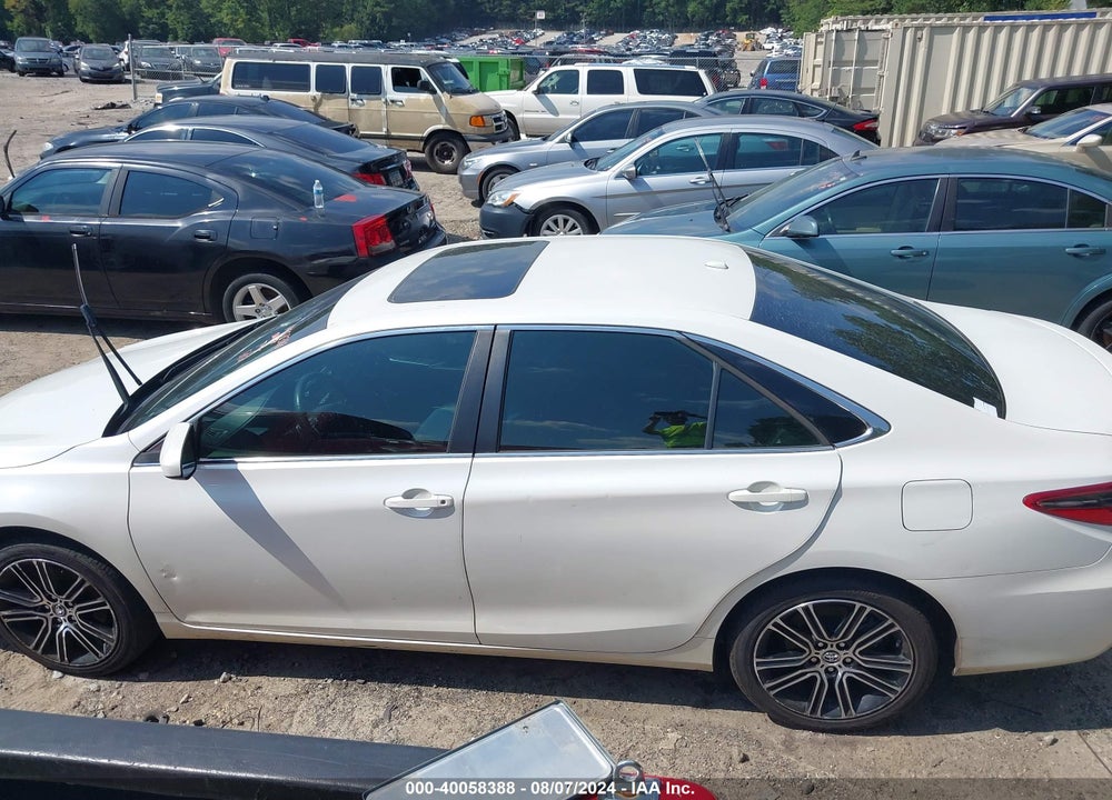 2016 TOYOTA CAMRY SE VIN: 4T1BF1FK7GU511371