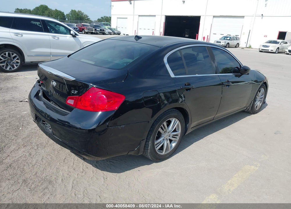 2011 INFINITI G37 JOURNEY VIN: JN1CV6AP6BM510493