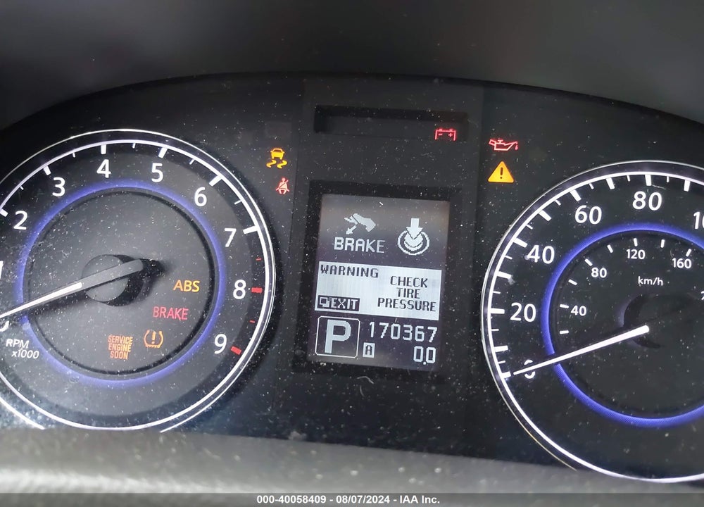 2011 INFINITI G37 JOURNEY VIN: JN1CV6AP6BM510493