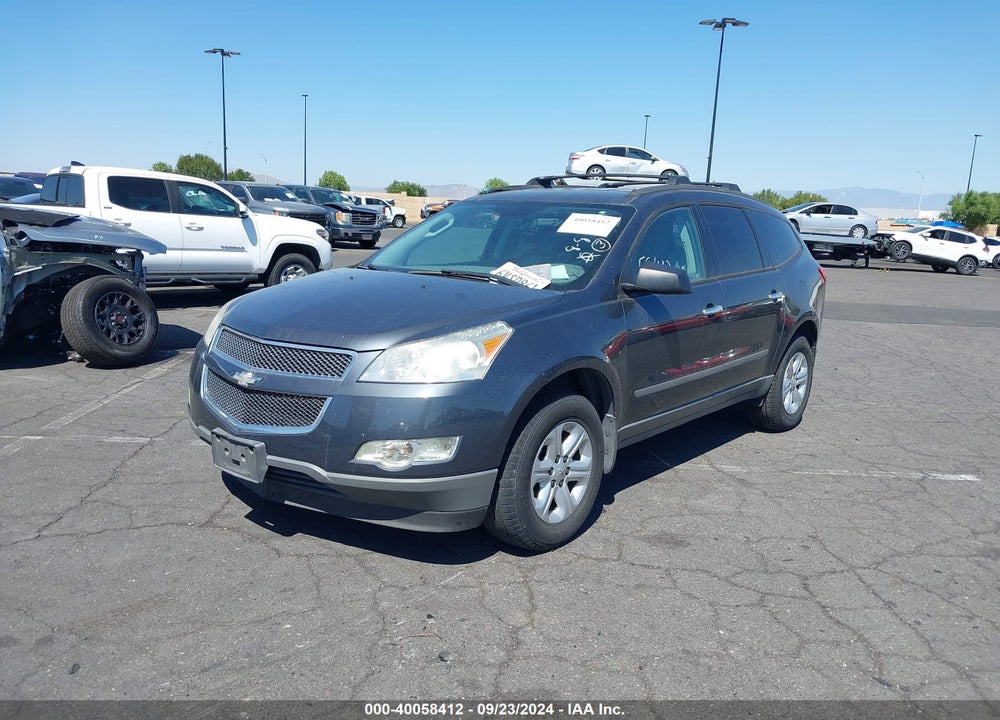 2012 CHEVROLET TRAVERSE LS VIN: 1GNKREED3CJ261278