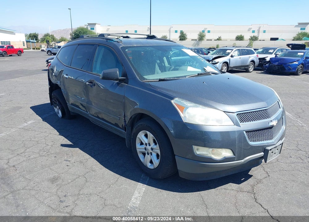 2012 CHEVROLET TRAVERSE LS VIN: 1GNKREED3CJ261278