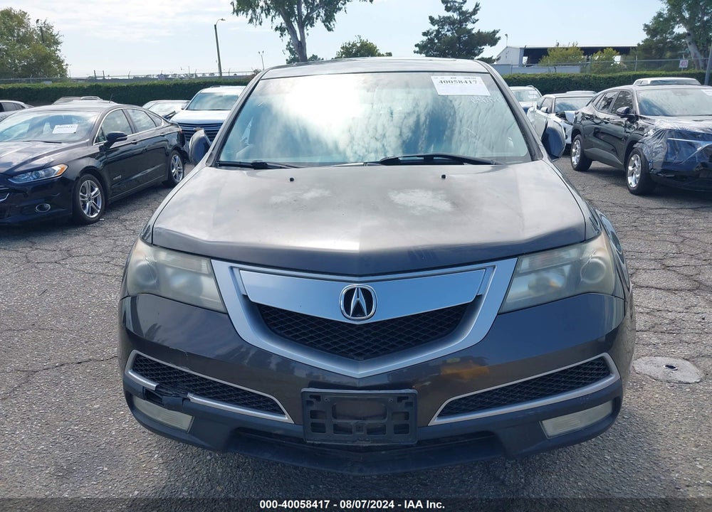 2011 ACURA MDX TECHNOLOGY PACKAGE VIN: 2HNYD2H6XBH526219