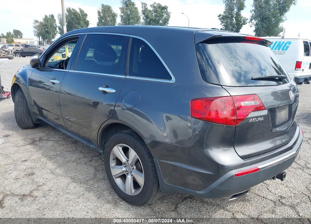 2011 ACURA MDX TECHNOLOGY PACKAGE VIN: 2HNYD2H6XBH526219