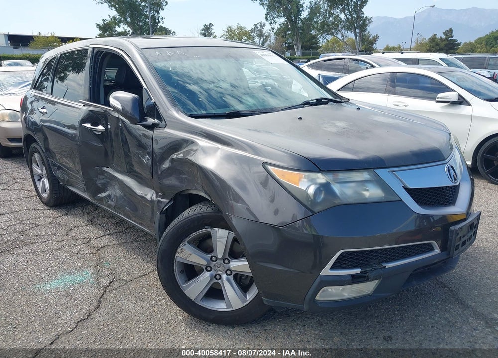 2011 ACURA MDX TECHNOLOGY PACKAGE VIN: 2HNYD2H6XBH526219