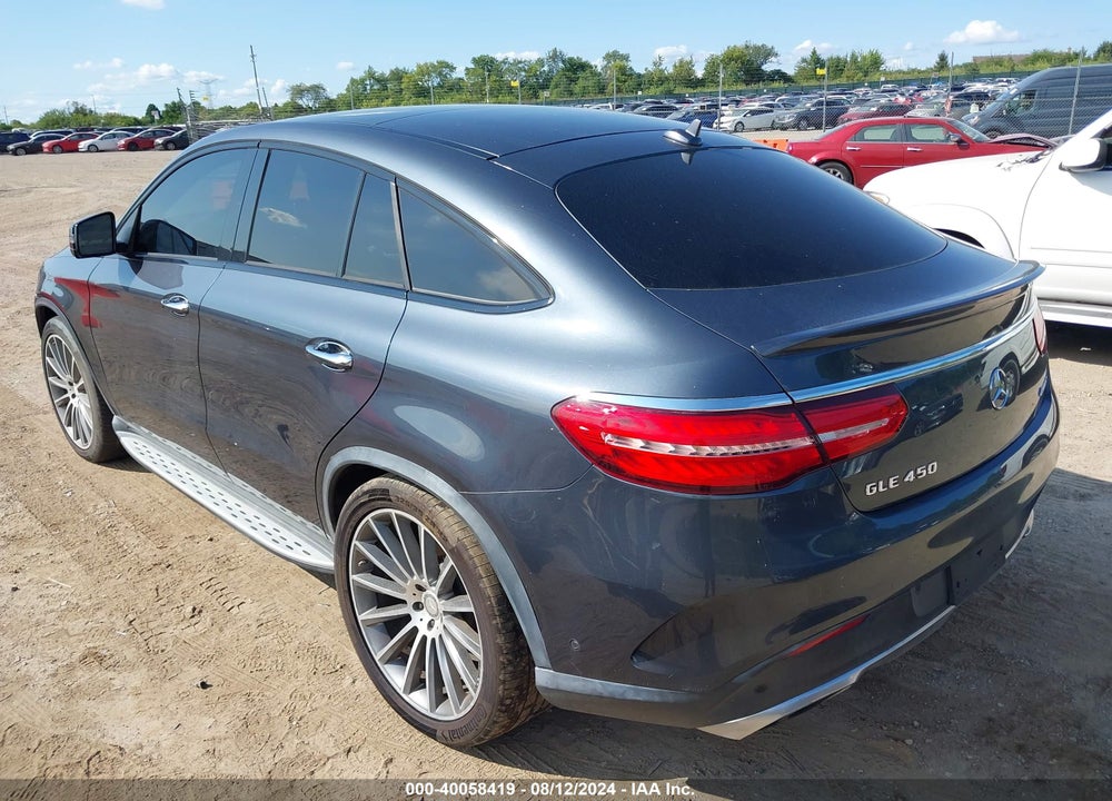 2016 MERCEDES-BENZ GLE 450 AMG COUPE 4MATIC VIN: 4JGED6EB9GA015006
