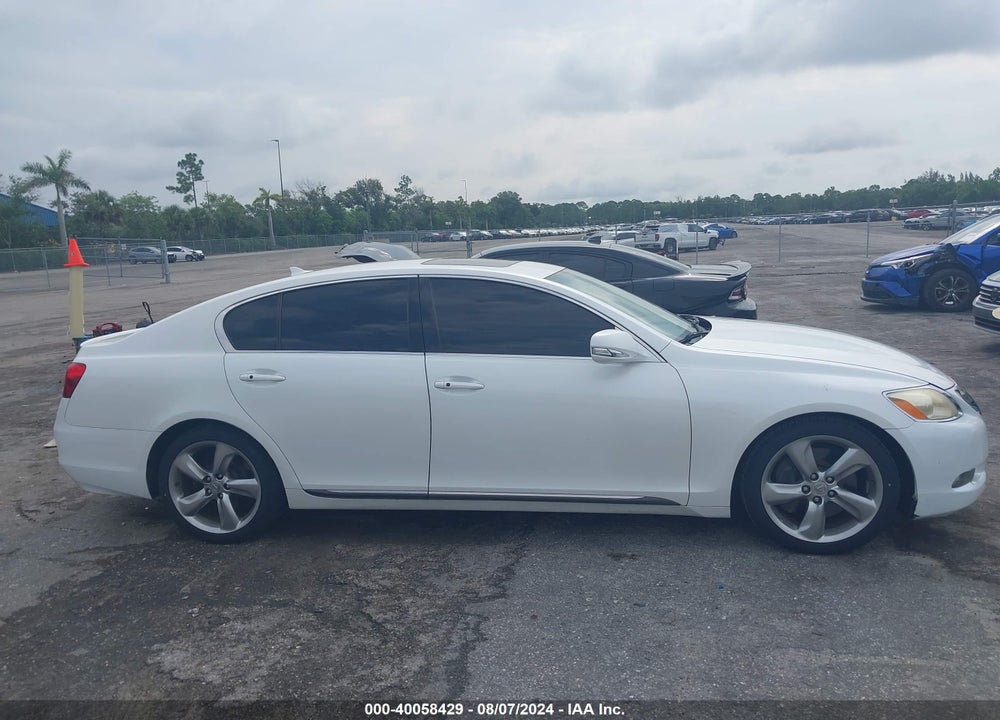 2008 LEXUS GS 350 VIN: JTHBE96SX80032181