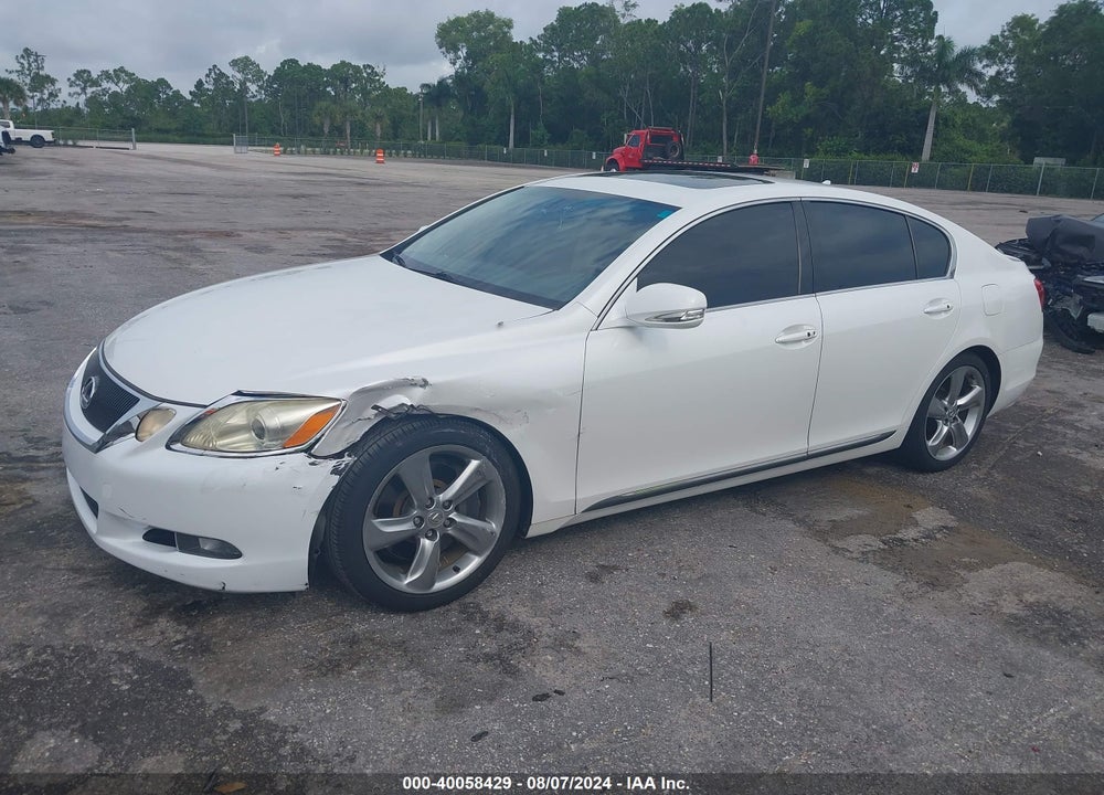 2008 LEXUS GS 350 VIN: JTHBE96SX80032181