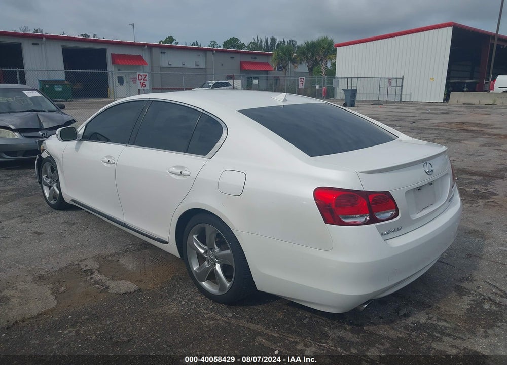 2008 LEXUS GS 350 VIN: JTHBE96SX80032181