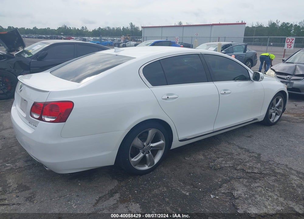 2008 LEXUS GS 350 VIN: JTHBE96SX80032181