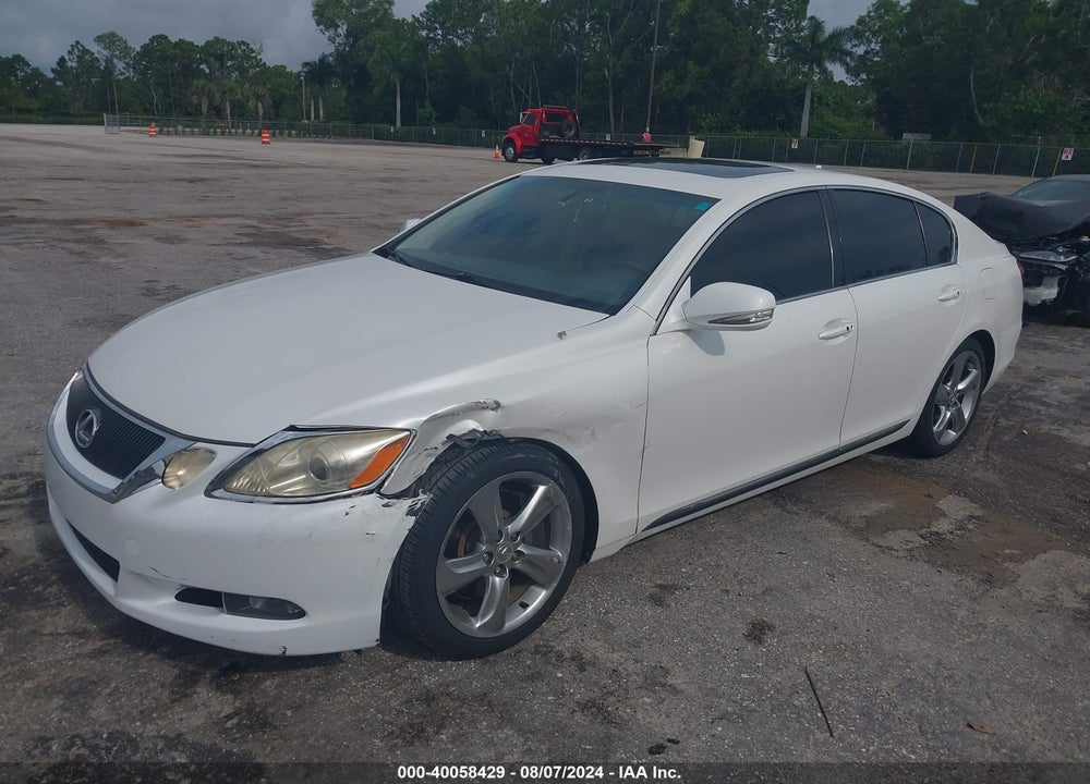 2008 LEXUS GS 350 VIN: JTHBE96SX80032181