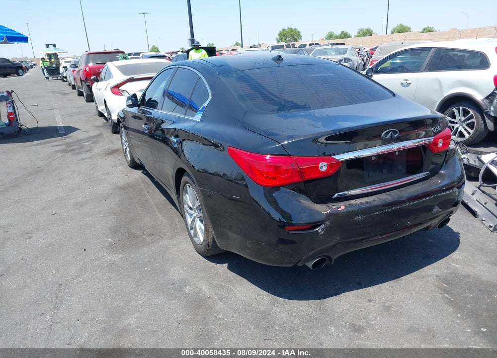 2015 INFINITI Q50 PREMIUM VIN: JN1BV7AP1FM334542
