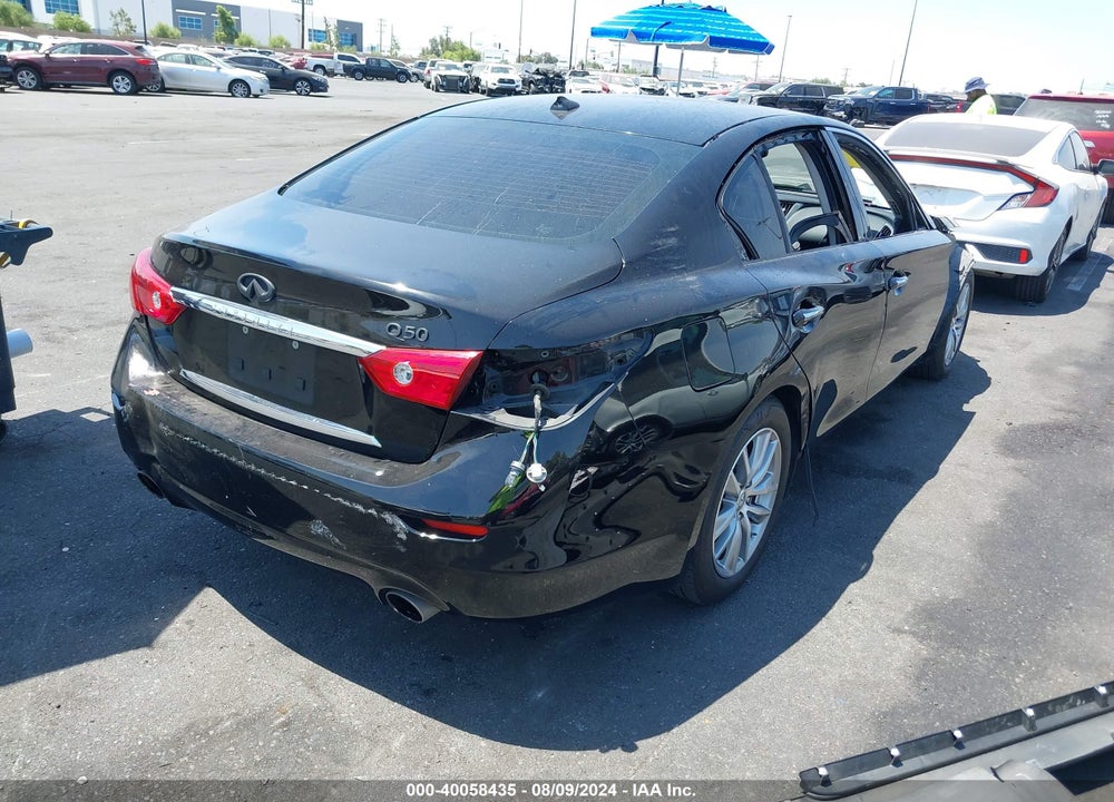 2015 INFINITI Q50 PREMIUM VIN: JN1BV7AP1FM334542