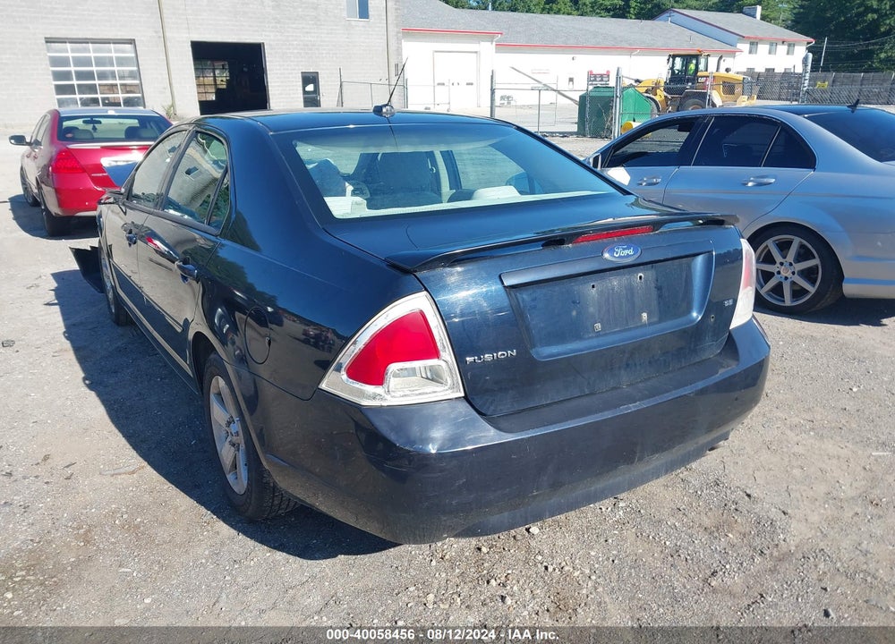 2008 FORD FUSION SE VIN: 3FAHP07Z38R123585