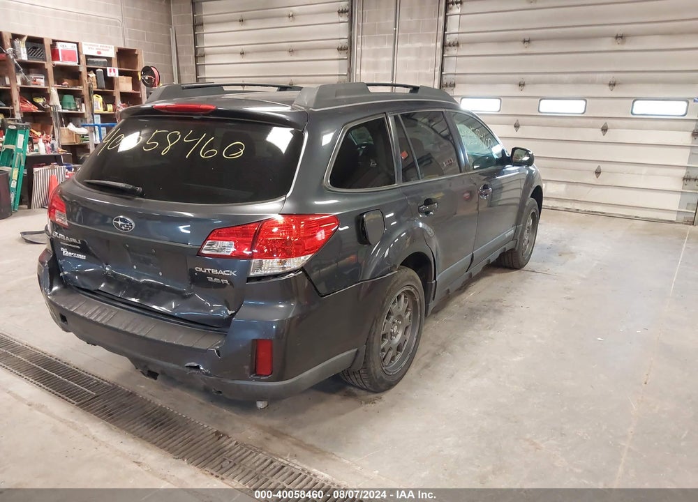2010 SUBARU OUTBACK 3.6R PREMIUM VIN: 4S4BREFC0A2322507