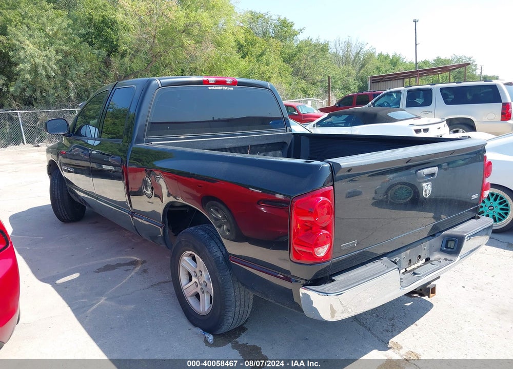 2007 DODGE RAM 1500 SLT VIN: 1D7HA18P17S150775