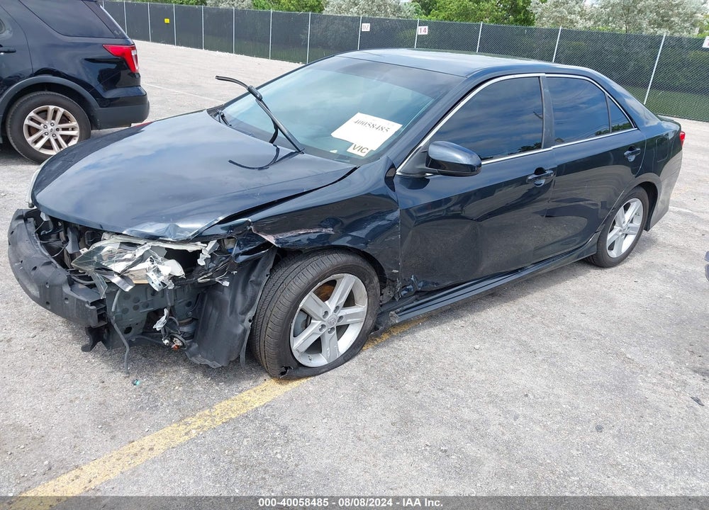 2013 TOYOTA CAMRY SE VIN: 4T1BF1FK5DU261740