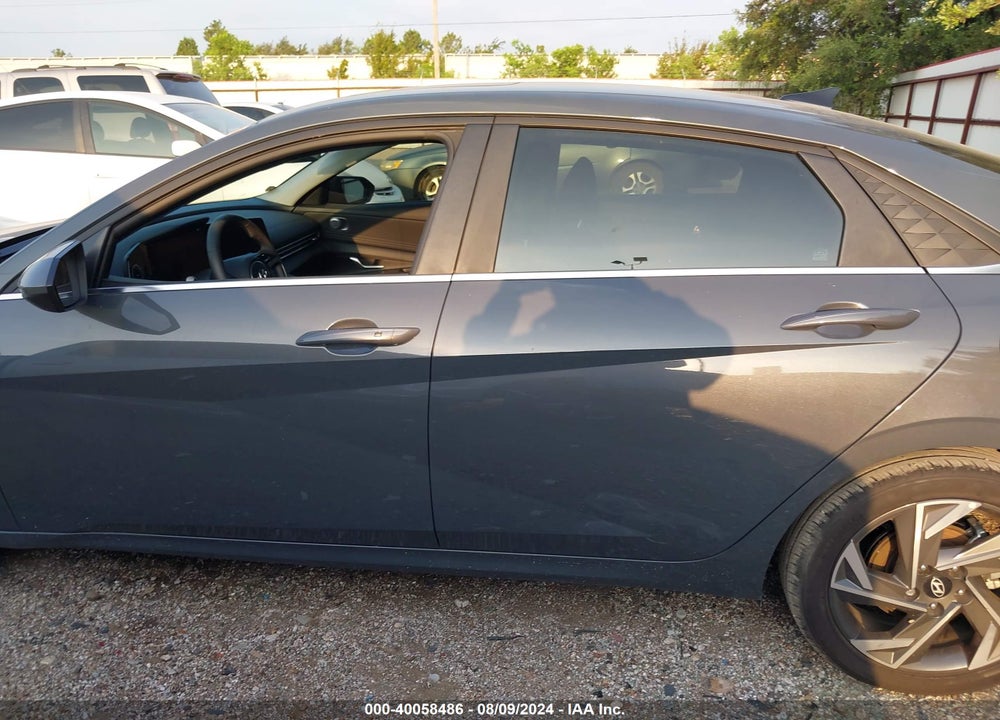 2024 HYUNDAI ELANTRA SEL VIN: KMHLS4DG9RU724521