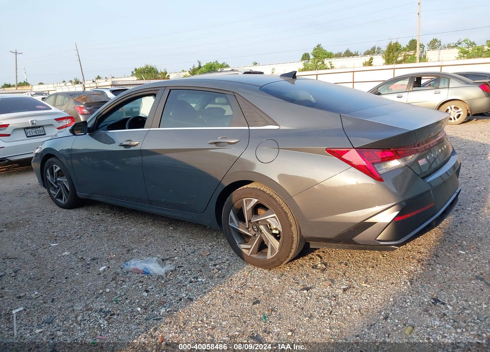 2024 HYUNDAI ELANTRA SEL VIN: KMHLS4DG9RU724521