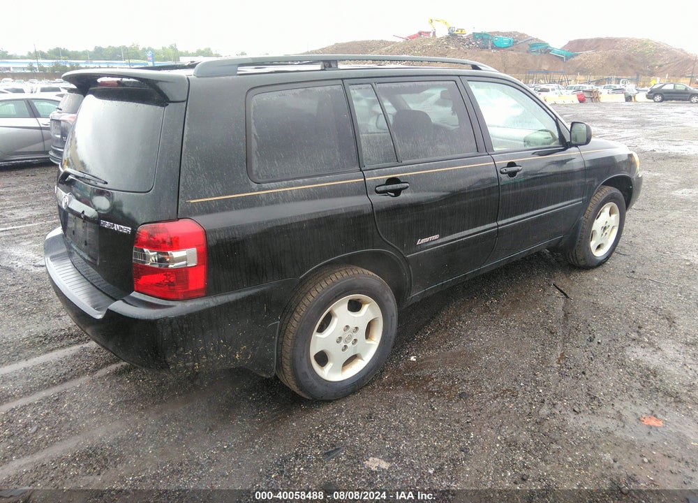 2007 TOYOTA HIGHLANDER LIMITED V6 VIN: JTEEP21A870200442